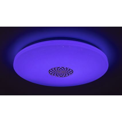 Rabalux - Dimmbare LED-RGB-Deckenleuchte LED/40W/230V Wi-Fi 3000-6500K d 60 cm + Fernbedienung