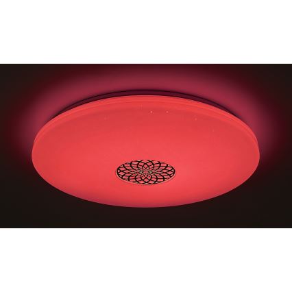 Rabalux - Dimmbare LED-RGB-Deckenleuchte LED/40W/230V Wi-Fi 3000-6500K d 60 cm + Fernbedienung