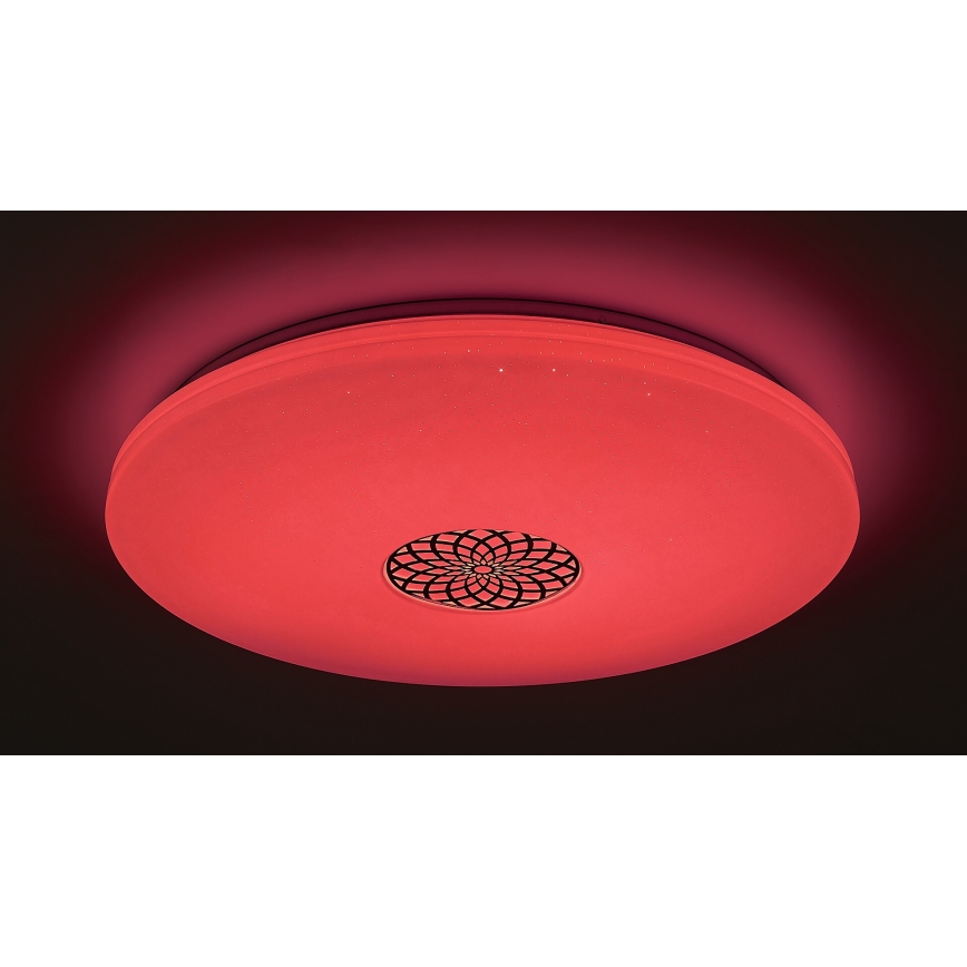 Rabalux - Dimmbare LED-RGB-Deckenleuchte LED/40W/230V Wi-Fi 3000-6500K d 60 cm + Fernbedienung