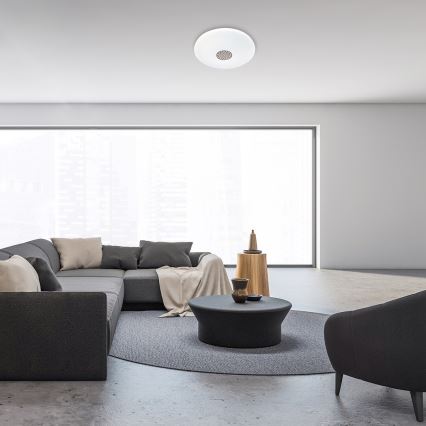 Rabalux - LED RGB dimmbare Deckenleuchte LED/40W/230V 3000-6500K Wi-Fi Tuya Ø 60 cm + Fernbedienung