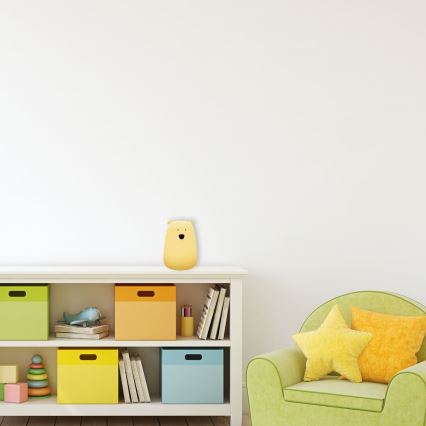 Rabalux - LED RGB Kinderleuchte LED/0,4W/5V 1200 mAh Bär