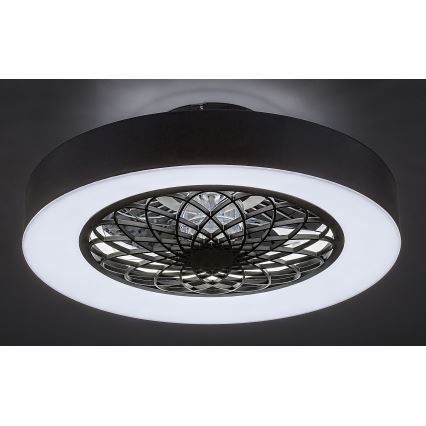 Rabalux - LED Dimmbare Deckenleuchte mit Ventilator LED/35W/230V 3000-6000K + Fernbedienung