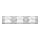 Rabalux 5491 - LED Badezimmer-Wandleuchte TONY 3xLED/5W/230V