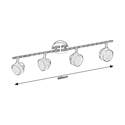 Rabalux 5639 - LED-Deckenstrahler PADMA 4xLED/5W/230V