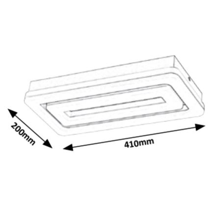 Rabalux - LED Deckenleuchte LED/40W/230V