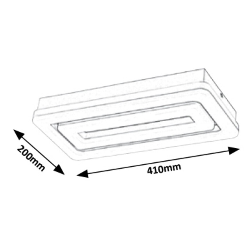 Rabalux - LED Deckenleuchte LED/40W/230V