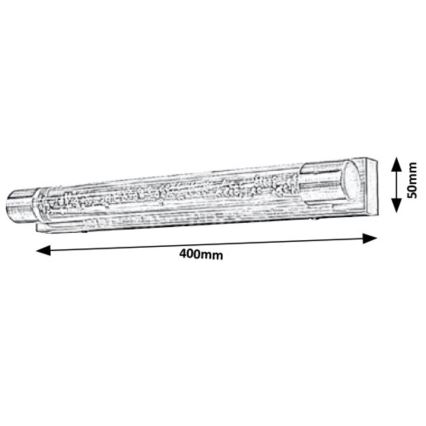 Rabalux - LED Badezimmer-Wandleuchte 2xLED/5W/230V IP44