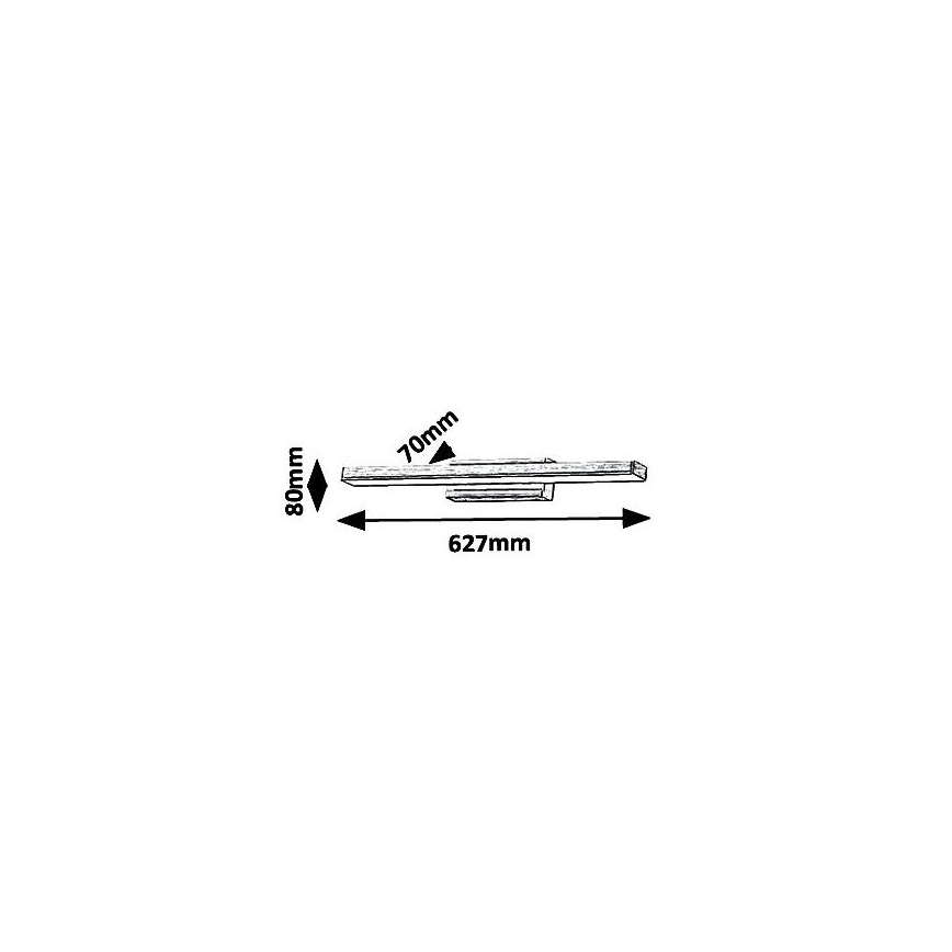LED-Badezimmerspiegelbeleuchtung LED/18W/230V IP44