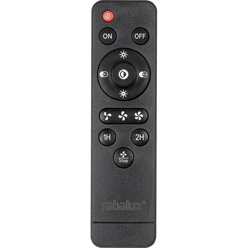 Rabalux - LED Dimmbare Deckenleuchte mit Ventilator DALFON LED/36W/230V 3000-6000K + Fernbedienung
