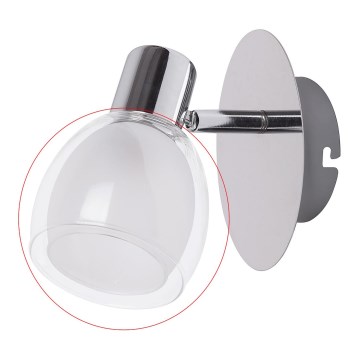 Rabalux 6835 - Ersatzglas für Leuchte DAVE E14