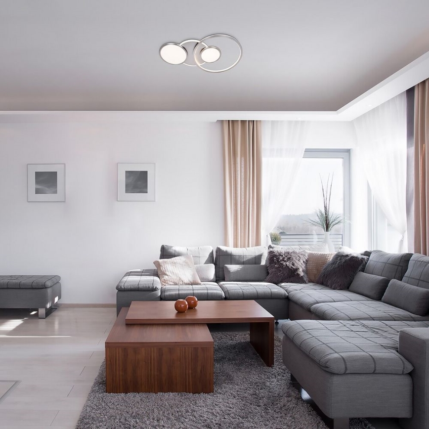 Rabalux - LED Decken-Kronleuchter LED/50W/230V chrom glänzend