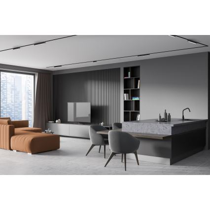 Rabalux - LED-Deckenleuchte für 1-Phasen-Schienensystem LED/16W/24V 3000K 33 cm schwarz