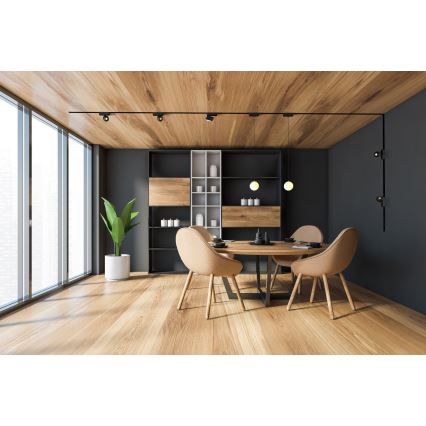 Rabalux - LED-Deckenleuchte für 1-Phasen-Schienensystem LED/16W/24V 3000K 33 cm schwarz