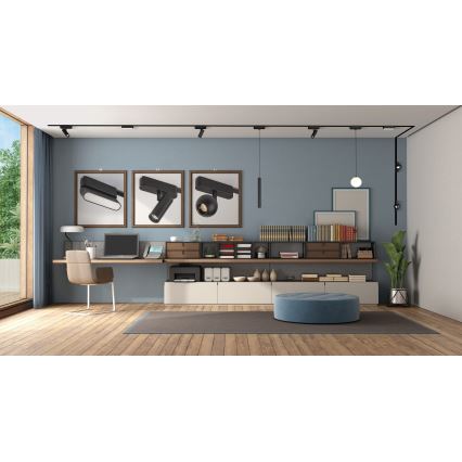 Rabalux - LED-Hängeleuchte für 1-Phasen-Schienensystem LED/5W/24V 3000K schwarz