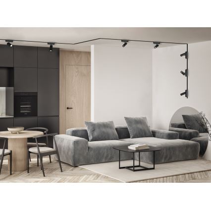 Rabalux - LED-Strahler für 1-Phasen-Schienensystem LED/6W/24V 4000K schwarz