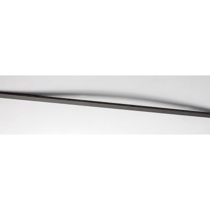Rabalux - Schienensystem einphasig 1 m + 2x Ende Verbinder schwarz