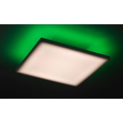 Rabalux - Dimmbare LED-RGB-Deckenleuchte LED/18W/230V 3000-6500K 30x30 cm + Fernbedienung