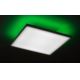 Rabalux - Dimmbare LED-RGB-Deckenleuchte LED/18W/230V 3000-6500K 30x30 cm + Fernbedienung
