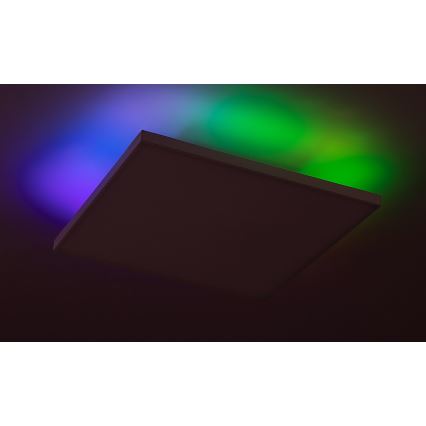 Rabalux - Dimmbare LED-RGB-Deckenleuchte LED/18W/230V 3000-6500K 30x30 cm + Fernbedienung