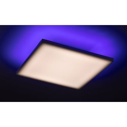 Rabalux - LED RGB dimmbare Deckenleuchte LED/18W/230V 3000-6500K 30x30 cm + Fernbedienung