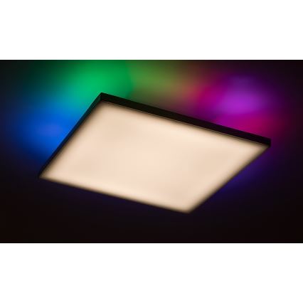 Rabalux - LED RGB dimmbare Deckenleuchte LED/18W/230V 3000-6500K 30x30 cm + Fernbedienung