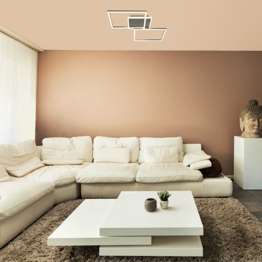 Rabalux - LED Deckenleuchte LED/40W/230V 4000K mattchrom 39x50 cm