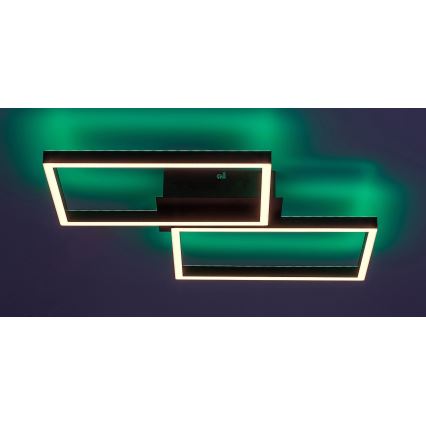 Rabalux - Dimmbare LED-RGBW-Deckenleuchte LED/40W/230V 2700-6500K + Fernbedienung