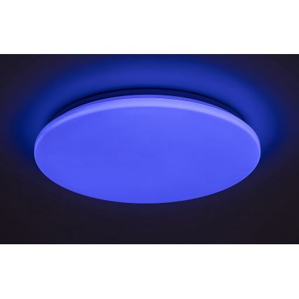 Rabalux - Dimmbare LED-RGB-Deckenleuchte LED/24W/230V Wi-Fi Tuya 3000-6500K 31 cm