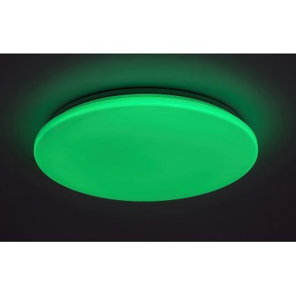 Rabalux - Dimmbare LED-RGB-Deckenleuchte LED/48W/230V Wi-Fi Tuya 3000-6500K 50 cm