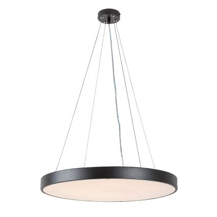 Rabalux - LED dimmbarer Kronleuchter an Kabel LED/60W/230V 3000-6000K schwarz + Fernbedienung
