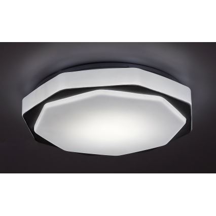 Rabalux - Dimmbare LED-Deckenleuchte LED/18W/230V 3000K/4000K/6000K + Fernbedienung