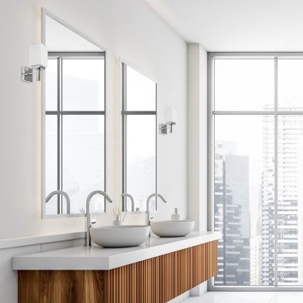 Rabalux - Badezimmer-Wandleuchte 1xE14/10W/230V IP44 glänzendes Chrom