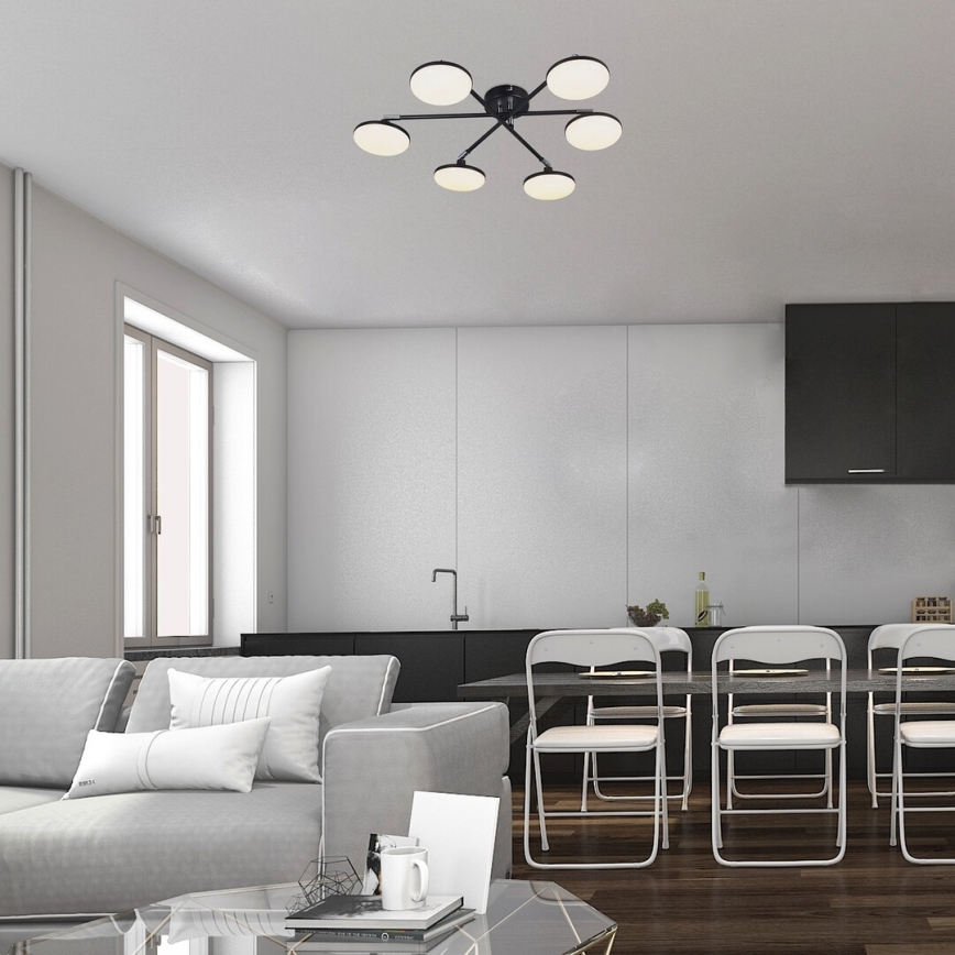 Rabalux - LED-Aufbauleuchte 6xLED/4W/230V 3000K schwarz