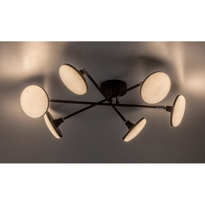 Rabalux - LED-Aufbauleuchte 6xLED/4W/230V 3000K schwarz