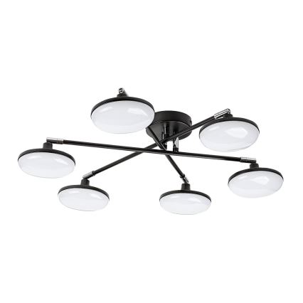 Rabalux - LED-Aufbauleuchte 6xLED/4W/230V 3000K schwarz