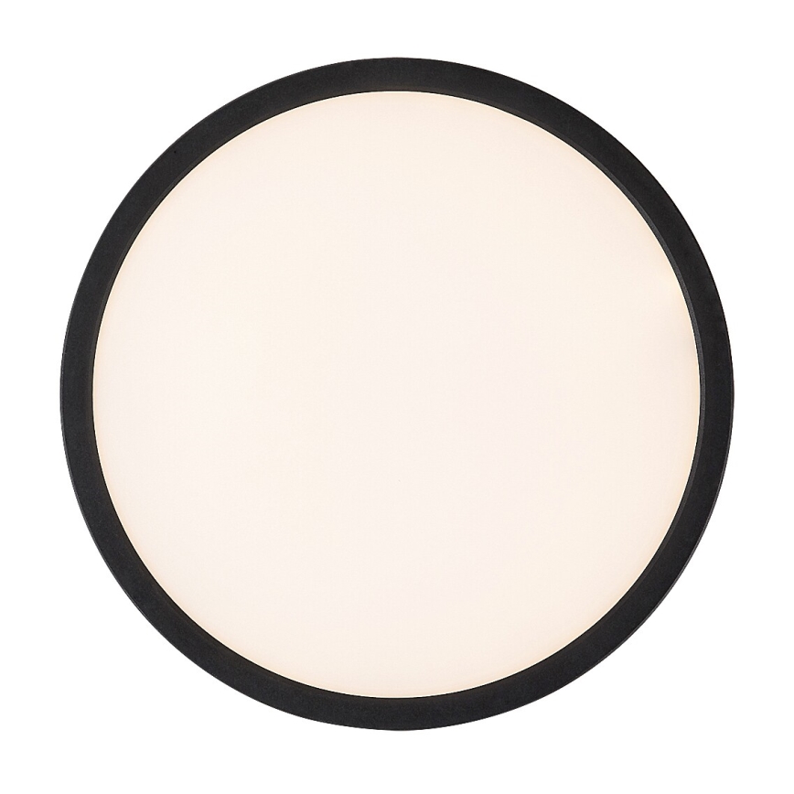 Rabalux - LED Deckenleuchte LED/36W/230V 3000/4000/6000K Ø 40 cm schwarz