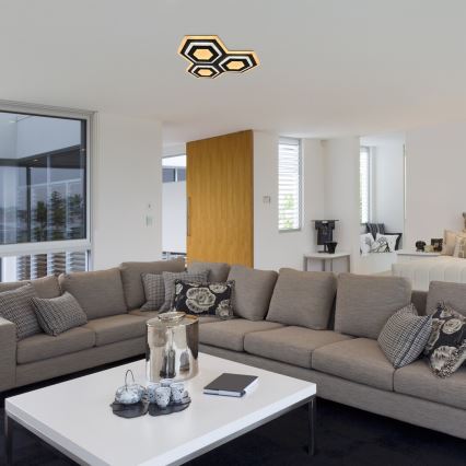 Rabalux - LED dimmbares Deckenleuchte LED/72W/230V 3000/6000K 41,5x41,5 cm mit Fernbedienung