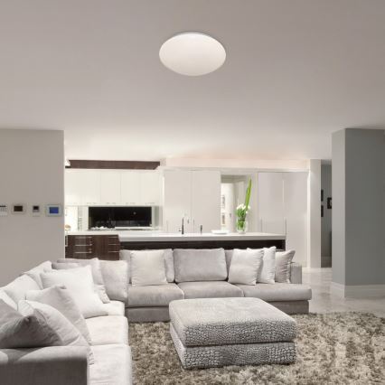 Rabalux - LED Deckenleuchte mit Sensor LED/24W/230V IP44 4000K Ø 38 cm