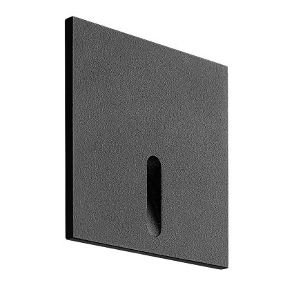 Rabalux - LED-Treppenbeleuchtung LED/3W/230V 3000K schwarz