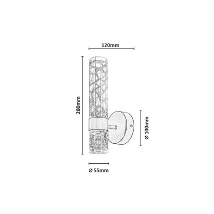 Rabalux - LED-Wandleuchte LED/8W/230V 3000K