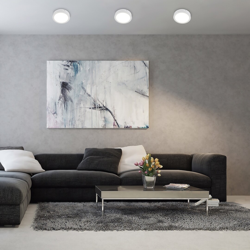 Rabalux - LED-Deckenleuchte LED/15W/230V 4000K d 16 cm weiß