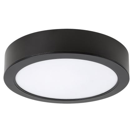 Rabalux - LED-Deckenleuchte LED/7W/230V 4000K d 12 cm schwarz