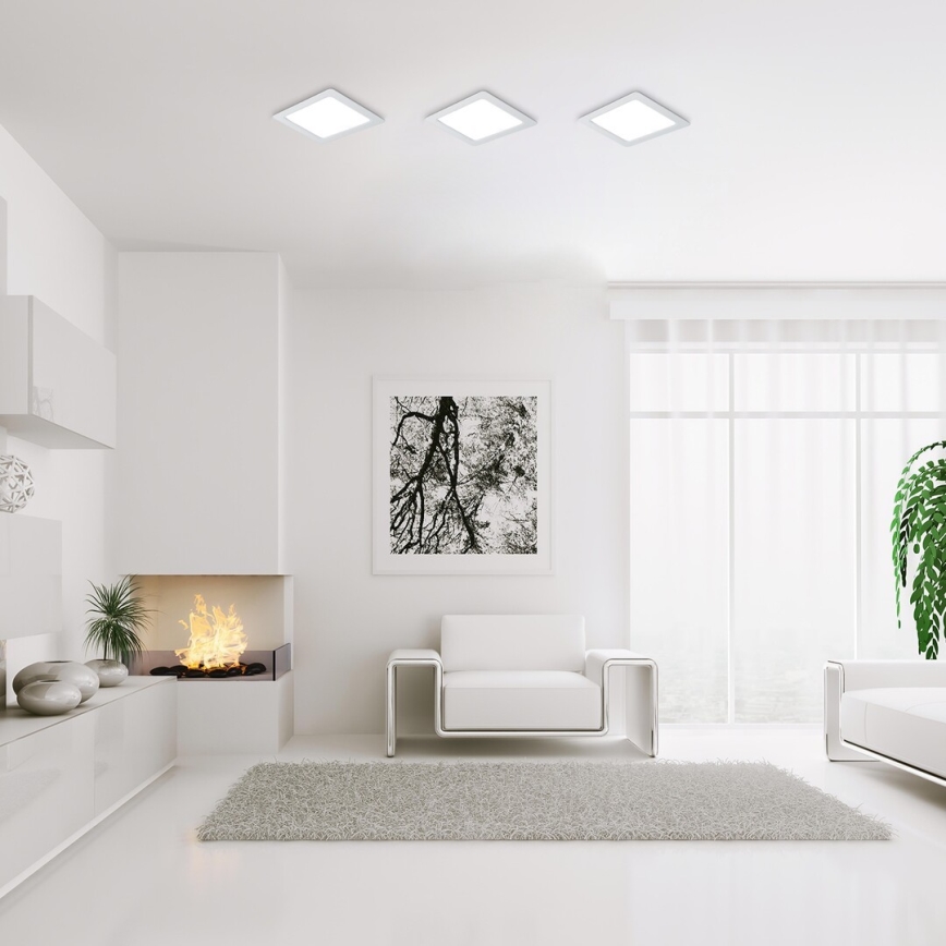 Rabalux - LED-Einbauleuchte LED/3W/230V 9x9 cm weiß