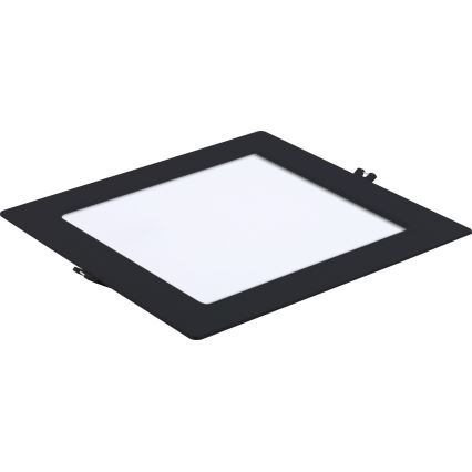 Rabalux - LED-Einbauleuchte LED/18W/230V 22x22 cm schwarz