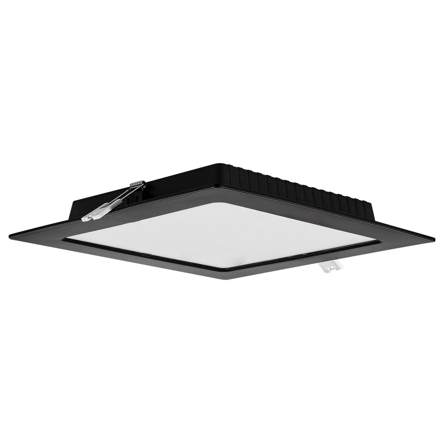 Rabalux - LED-Einbauleuchte LED/18W/230V 22x22 cm schwarz