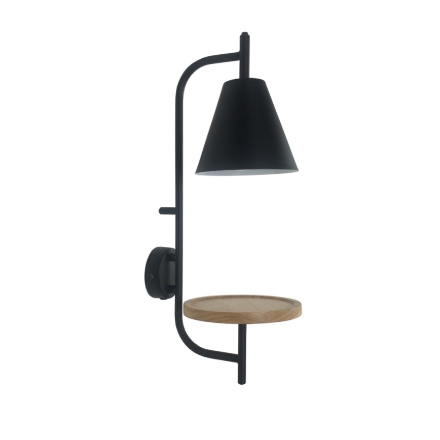Rabalux - Wandleuchte mit Ablage 1xE27/15W/230V Buche