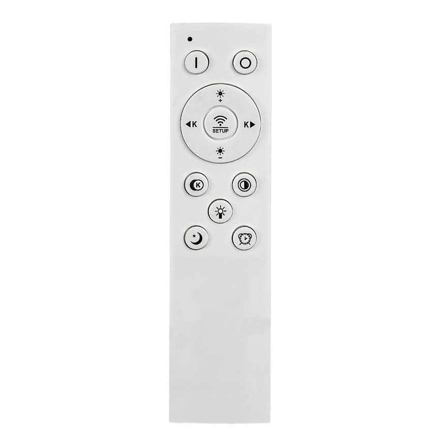 Rabalux - Dimmbare LED-Deckenleuchte LED/70W/230V 3000/4000/6000K schwarz + Fernbedienung Ø 70 cm