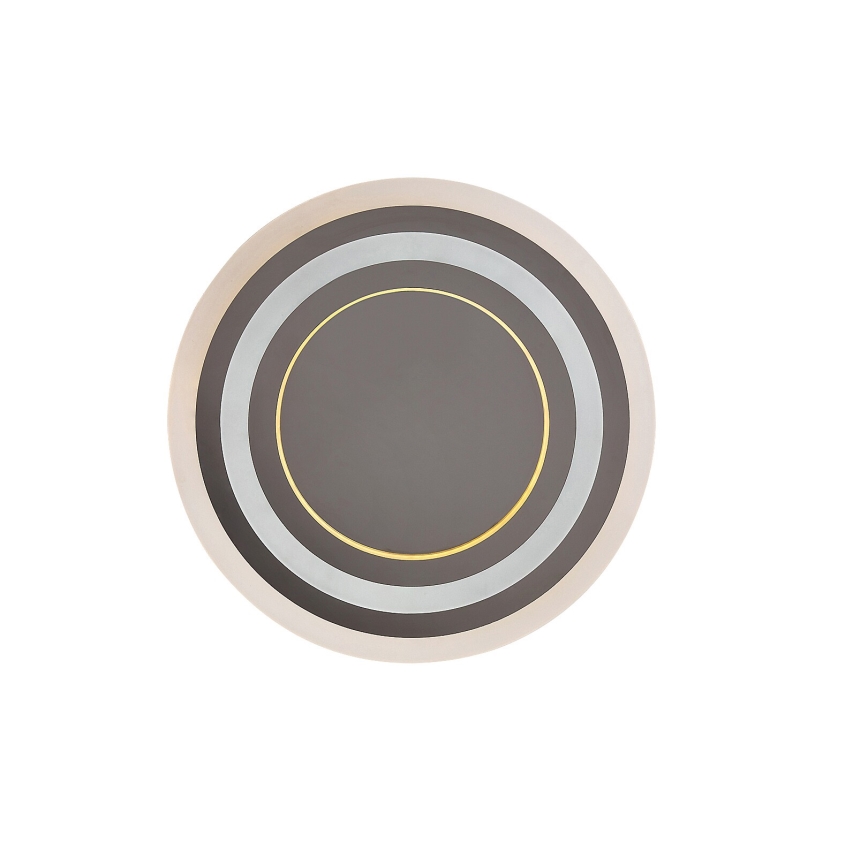 Rabalux - LED-dimmbare Deckenleuchte LED/56W/230V 3000/4000/6000K mattchrom + Fernbedienung Ø 45 cm