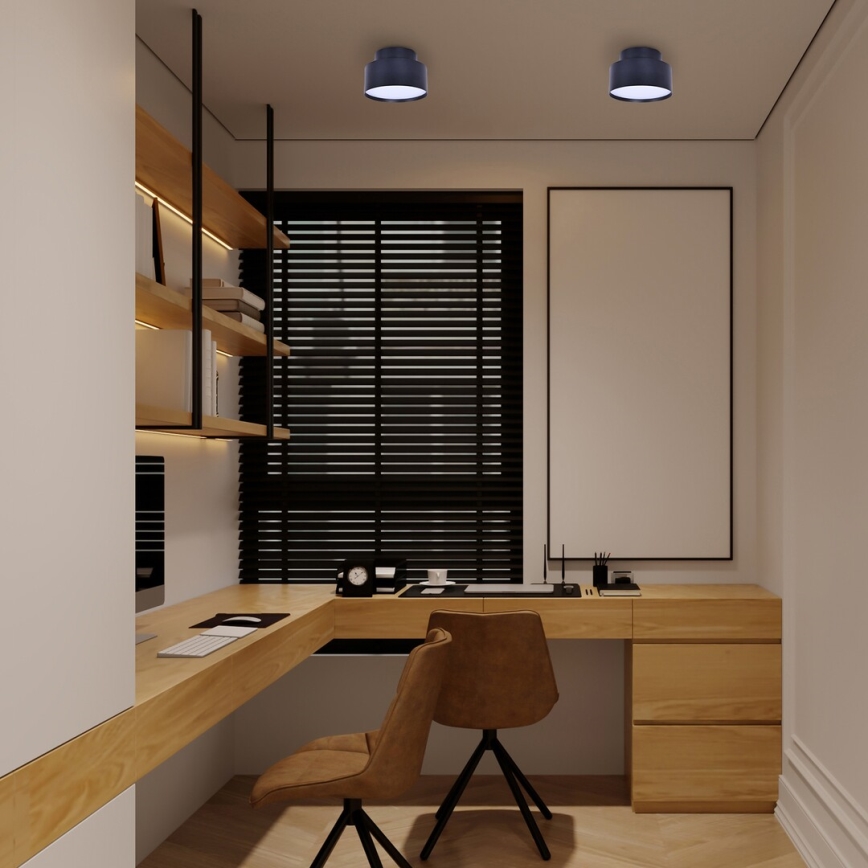 Rabalux - LED-Deckenleuchte LED/24W/230V 3000K schwarz