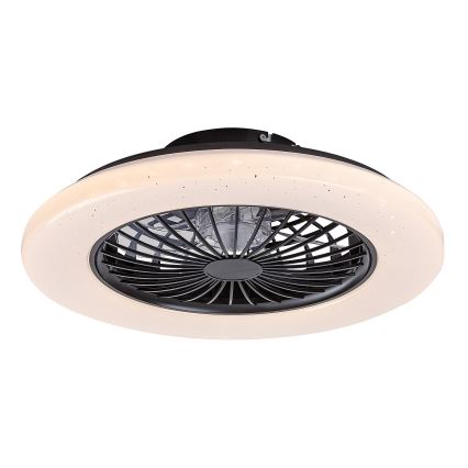 Rabalux - LED dimmbares Deckenleuchte mit Ventilator LED/48W/230V 3000-6500K + Fernbedienung